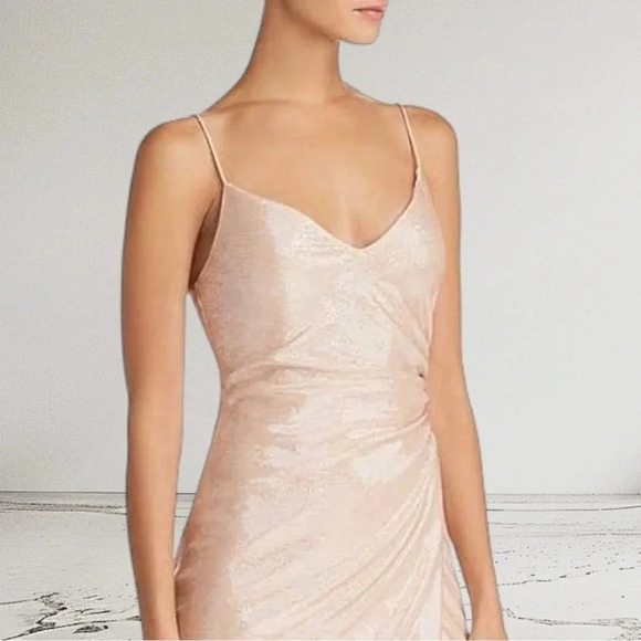 NWT BLACK HALO Bowery Sheath Dress in Apricot Size 8 - Picture 4 of 15